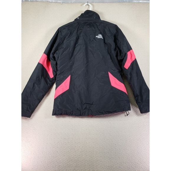 The North Face Jacket Womens Small Black Full Zip Windbreaker Jacket Winter Wear - Picture 9 of 10